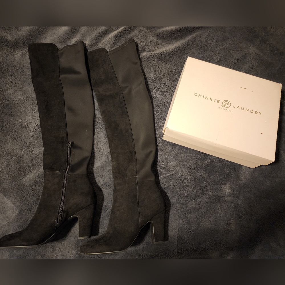 Chinese laundry over the knee boots